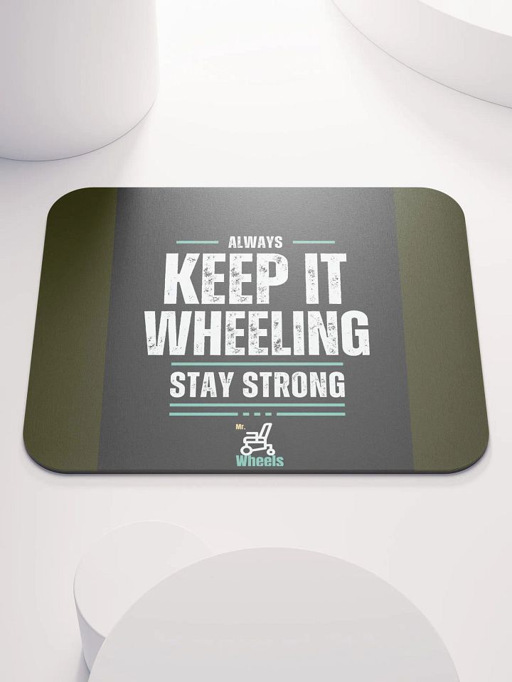 Wheeling Strength Mouse Pad product image (1)