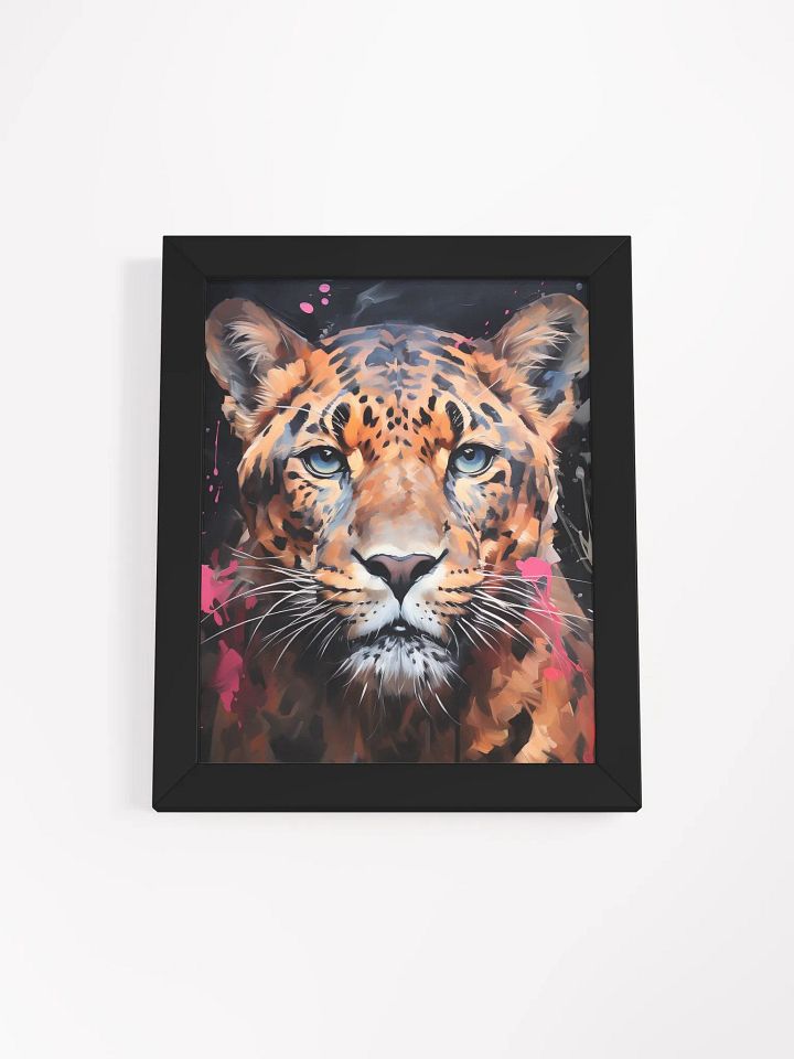 Ethereal Tiger Vision Framed Poster product image (1)