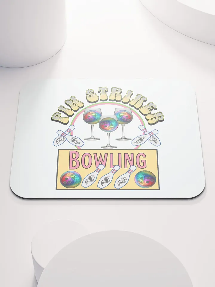 Pin Striker Bowling Mouse Pad product image (1)