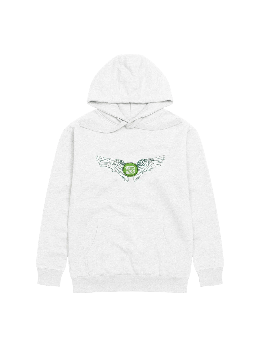 "Faith, Hope, & Love" Wings Meditative Unisex Hoodie product image (1)