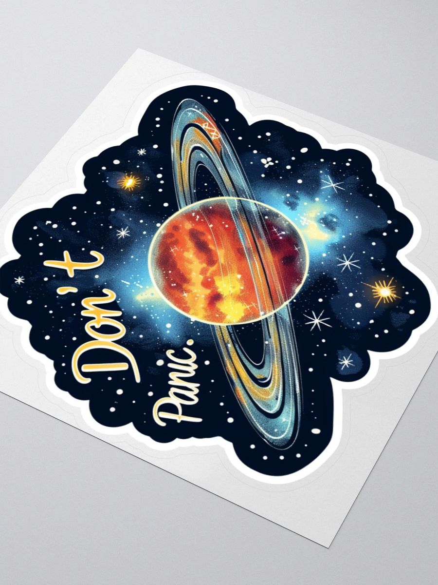 Don't Panic - Classic Sticker product image (4)