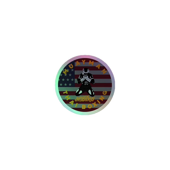 Muayman Holographic sticker Color product image (1)