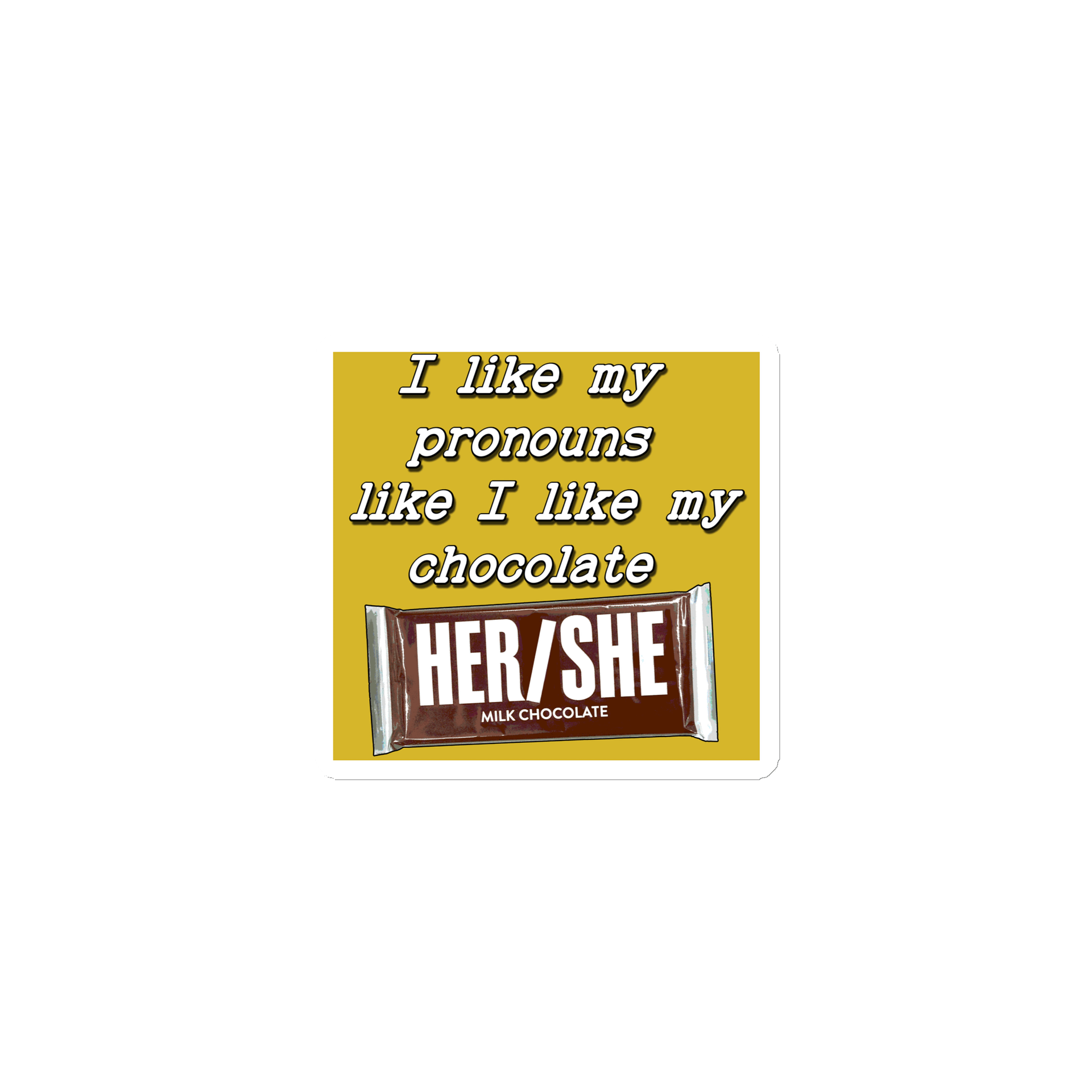 Her/She Magnet product image (1)