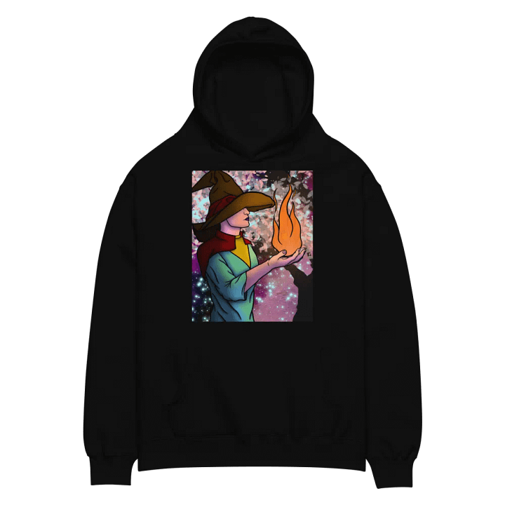 Wizard glow Oversized Hoodie product image (4)
