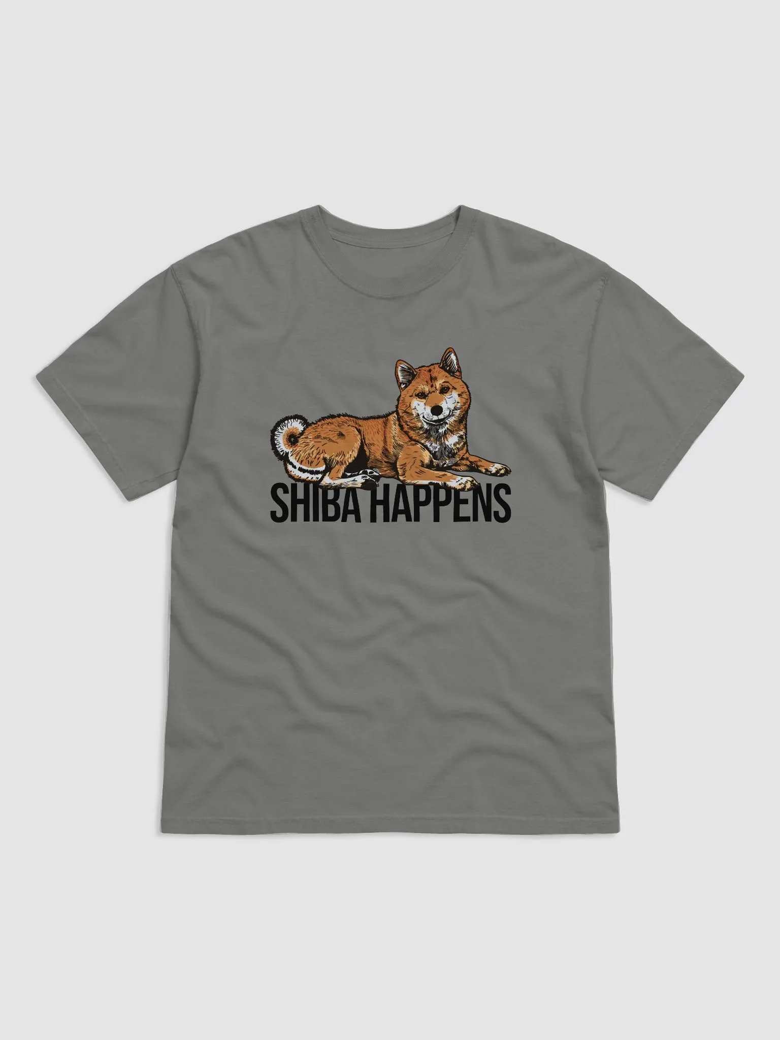 Shiba Happens T-Shirt of a Shiba Inu | Funny T-Shirt for Shiba Inu Paw-rents product image (14)