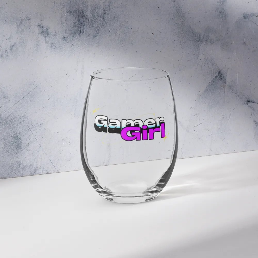Gamer Girl Wine Glass product image (12)