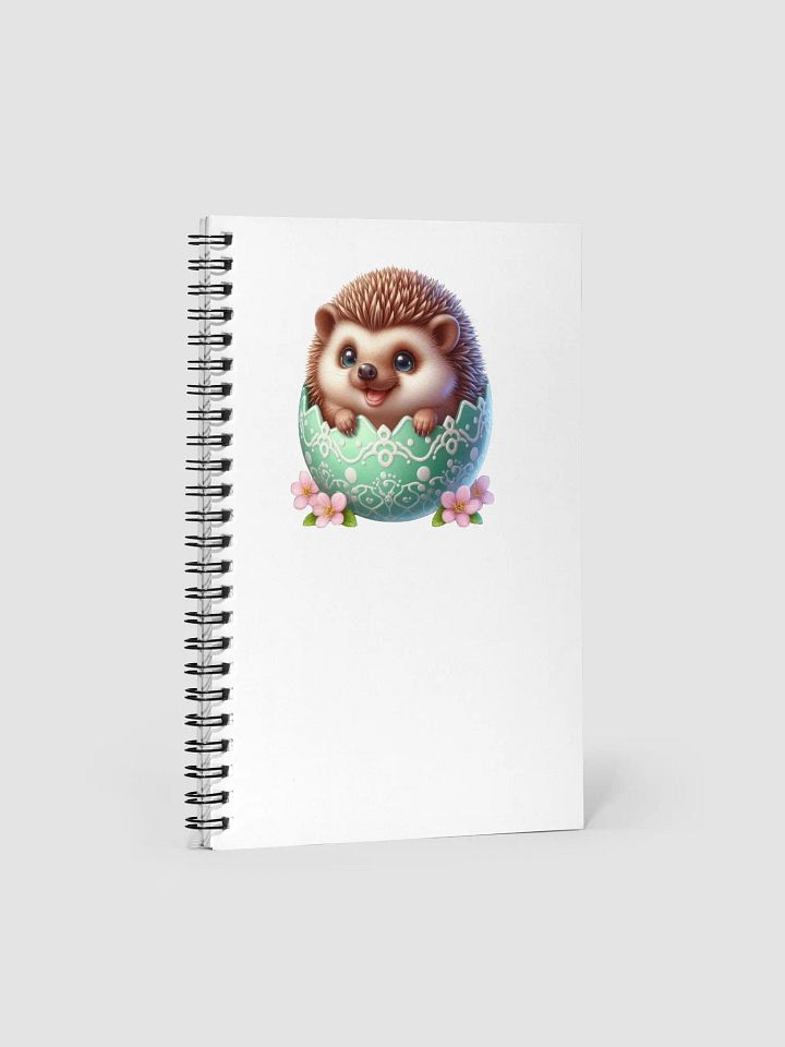 Hedgehog Easter Egg - Notebook product image (1)