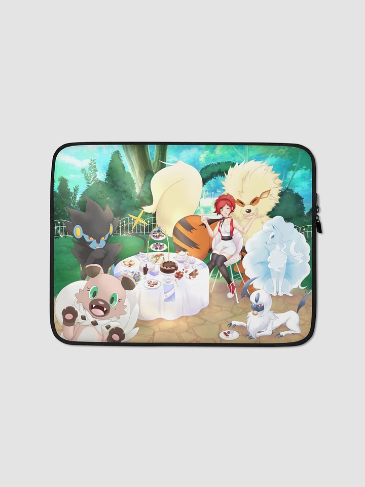 Scarlet Tea Party Laptop Sleeve product image (1)