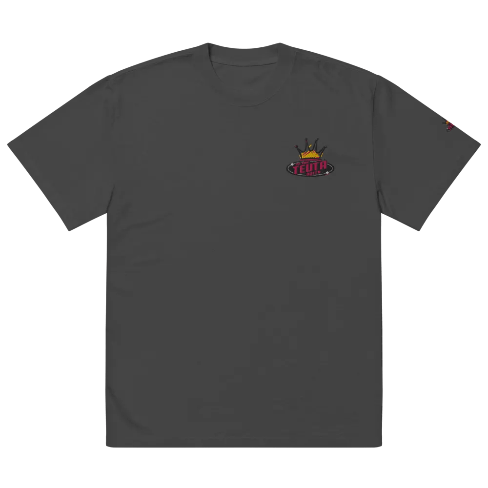Teuta Queen Crown Logo Faded T-Shirt product image (9)