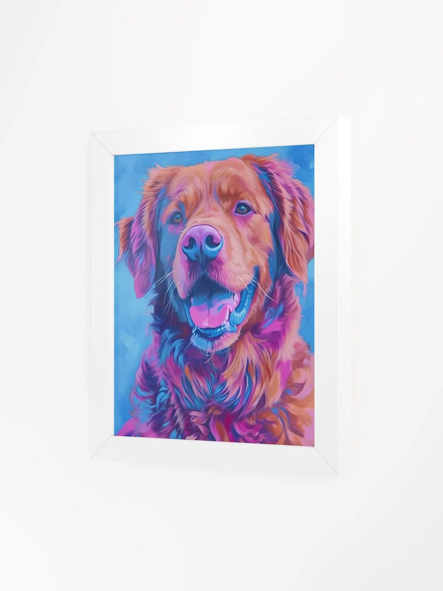 Vibrant Retriever Art Print product image (3)