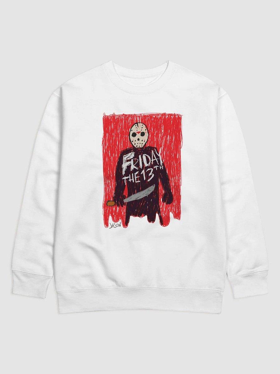 🔪 "JASON" CreepyKids Unisex Sweater Horror Art Print 🔥 product image (1)