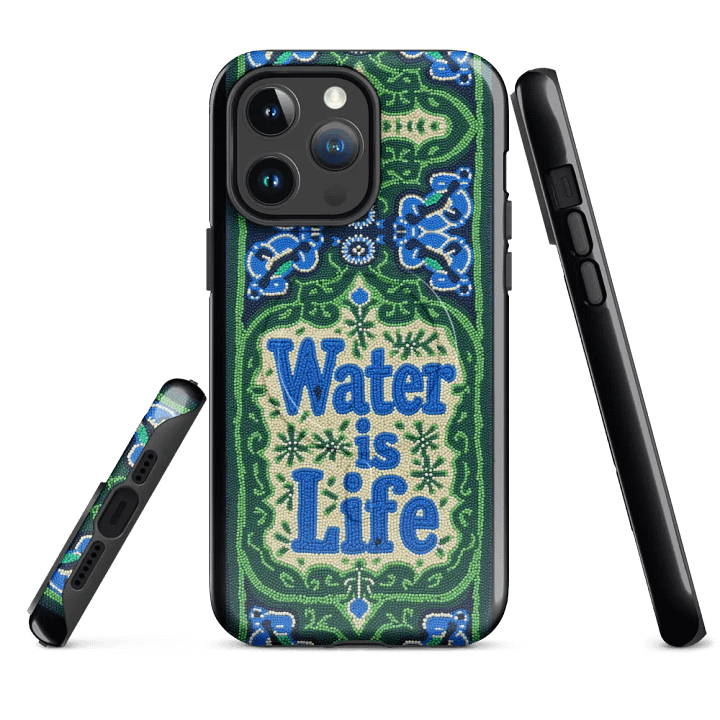 Water is Life Floral MagSafe® Tough Case product image (4)