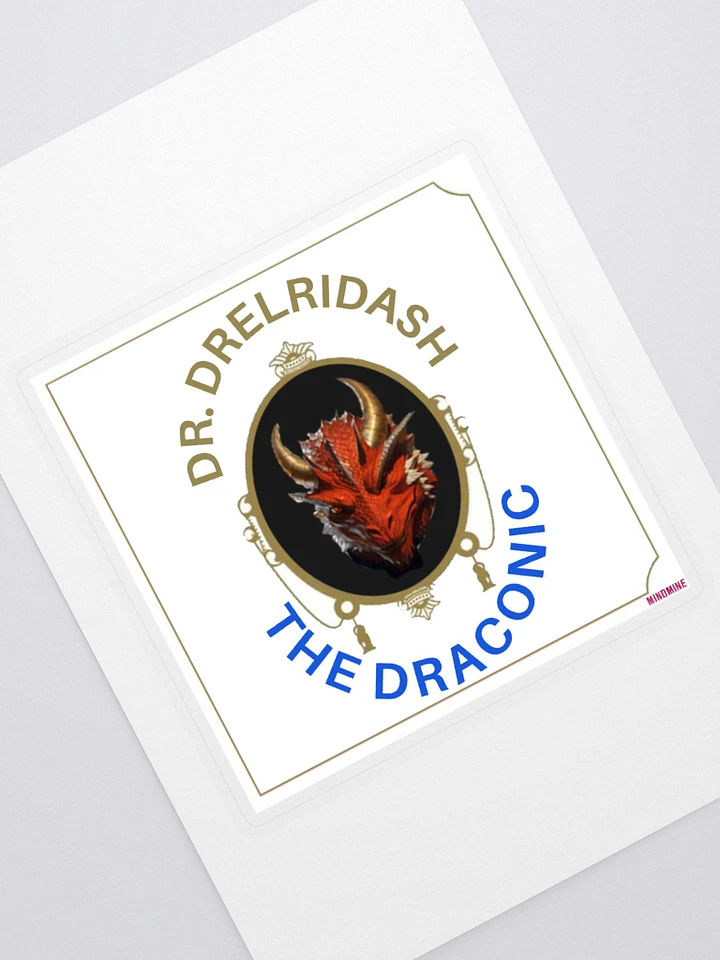 The Draconic Album Cover - Sticker (DnD Edition) product image (1)