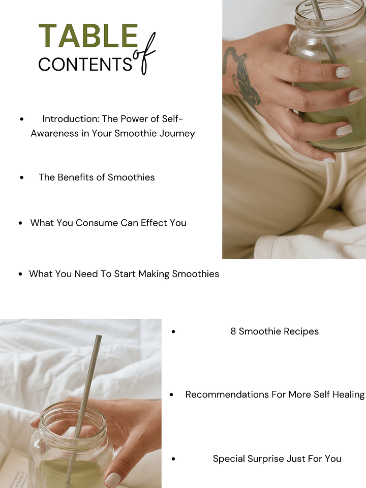 A Beginner’s Guide To Inner Self Healing With Smoothies product image (2)