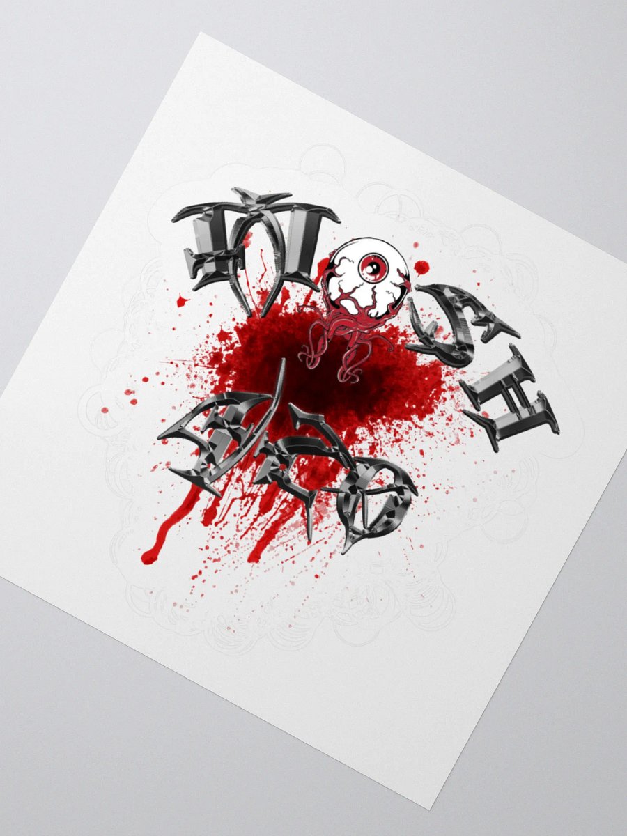 BLOODSPLAT 420 LOGO STICKER product image (8)