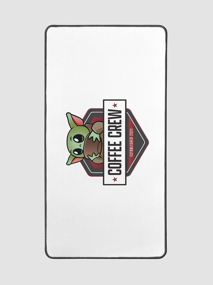 Coffee Crew Desk Mat - White product image (2)