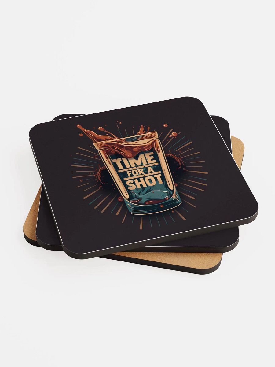 Time For a Shot Coaster product image (2)