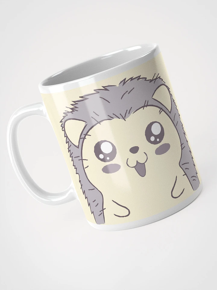 Cute Hedgehog Coffee Mug: Coffee + Hedgehogs = Happiness | Perfect Gift Idea product image (1)