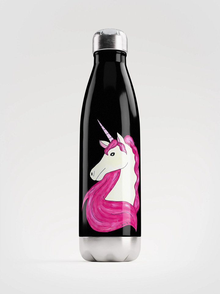 Unicorn (art by Dina R.) - Stainless Steel Water Bottle product image (1)