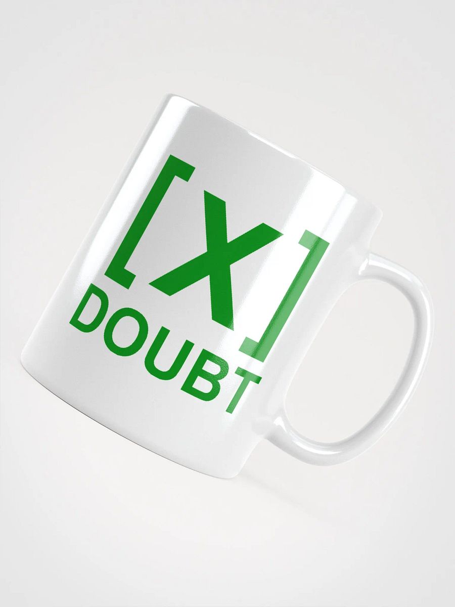 X [DOUBT] mug product image (4)