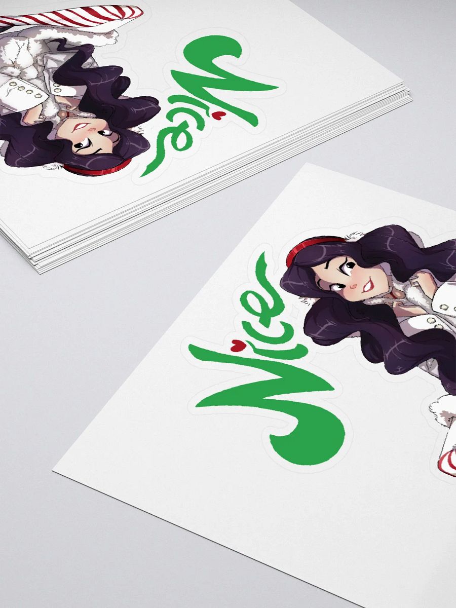 Santa's Nice List - Sticker product image (7)