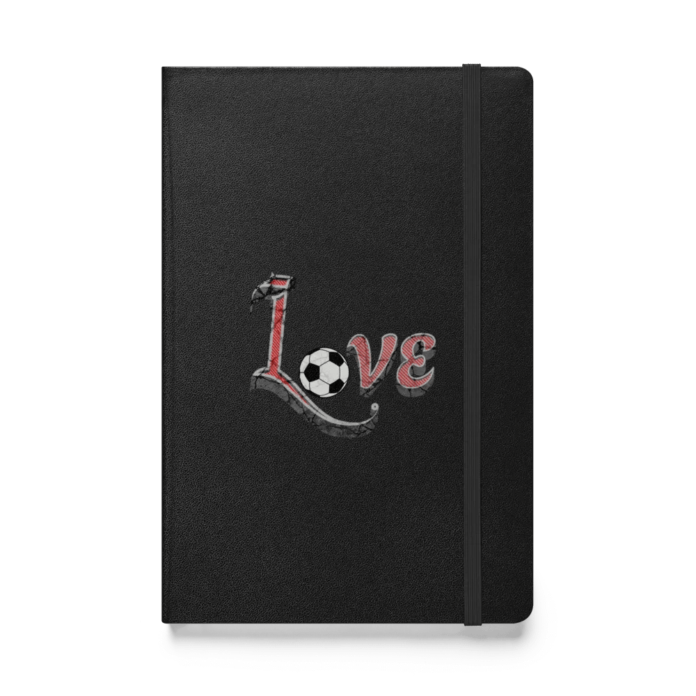 Love Soccer for the Game Hardcover Notebook product image (1)