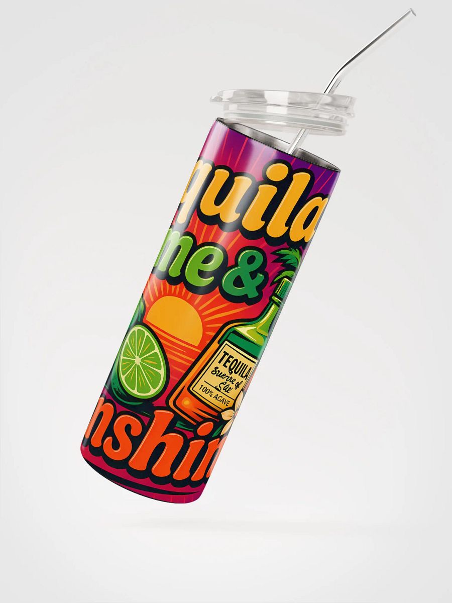 Tequila Lime & Sunshine Stainless Steel Tumbler product image (2)