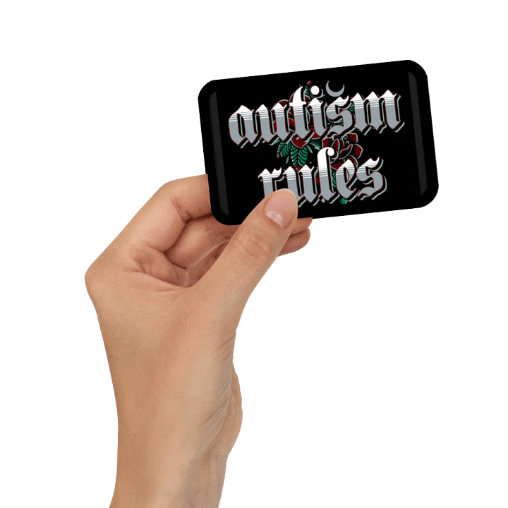 Vibrant Autism Rules Patch product image (2)