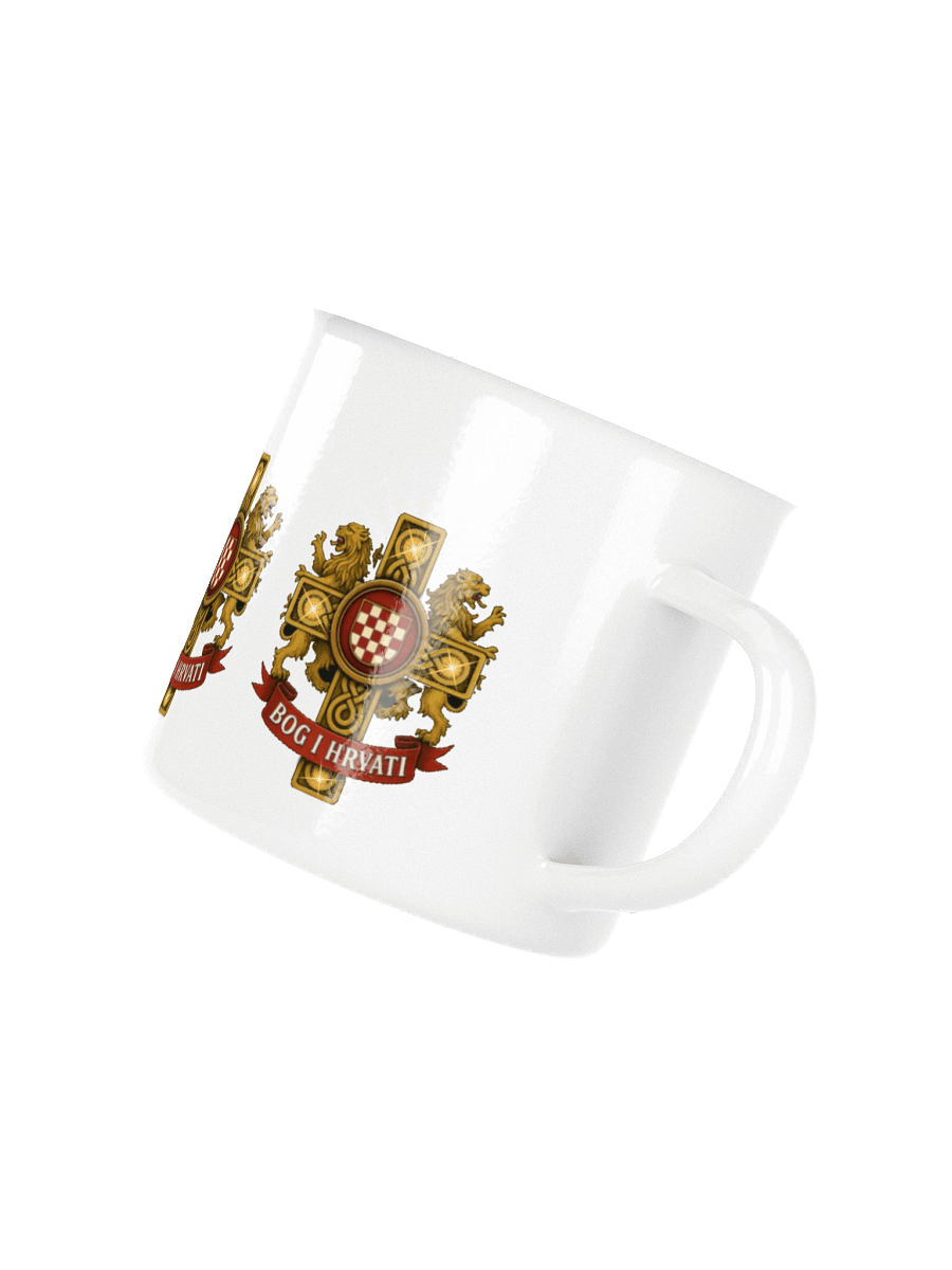 Royal Crest Enamel Mug product image (3)