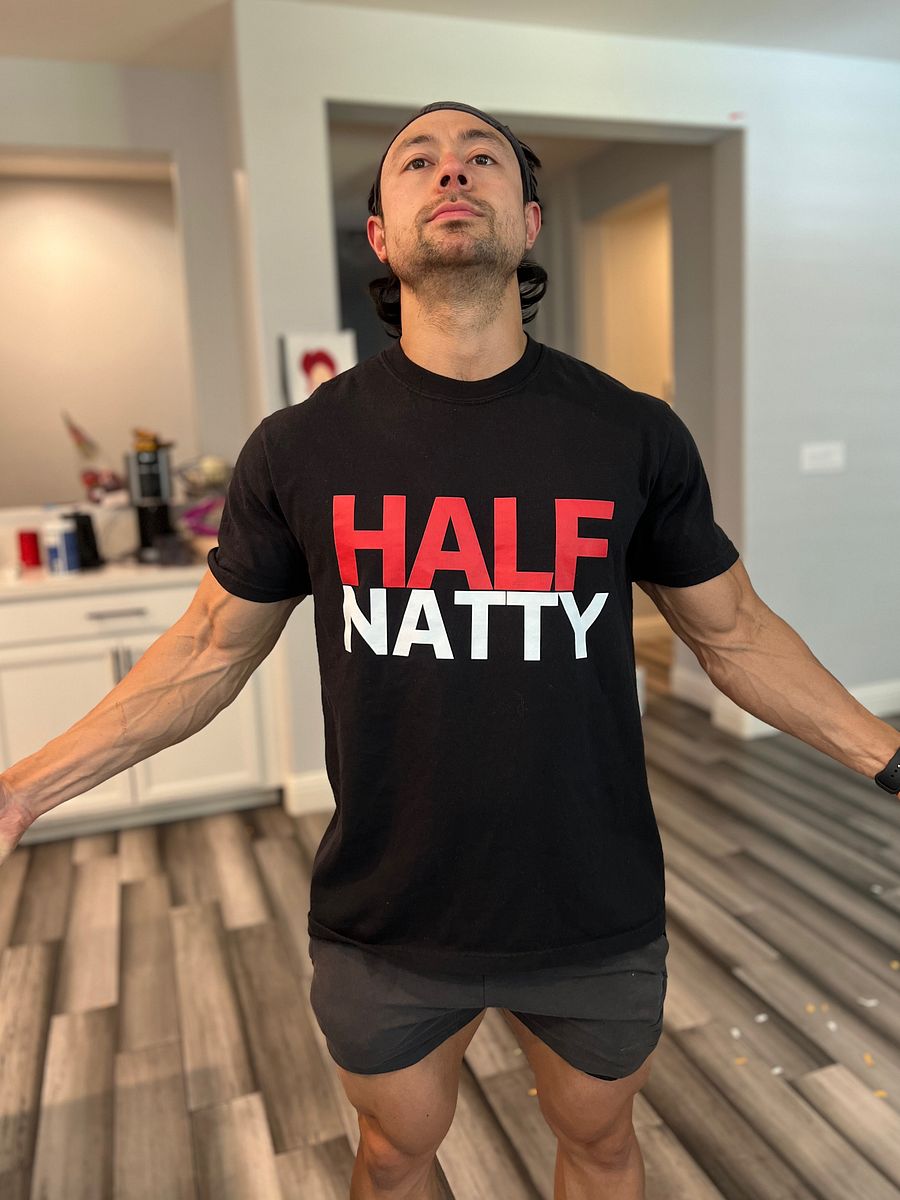 DROP #1: OG BLACK HALF NATTY Heavyweight T-Shirt product image (3)