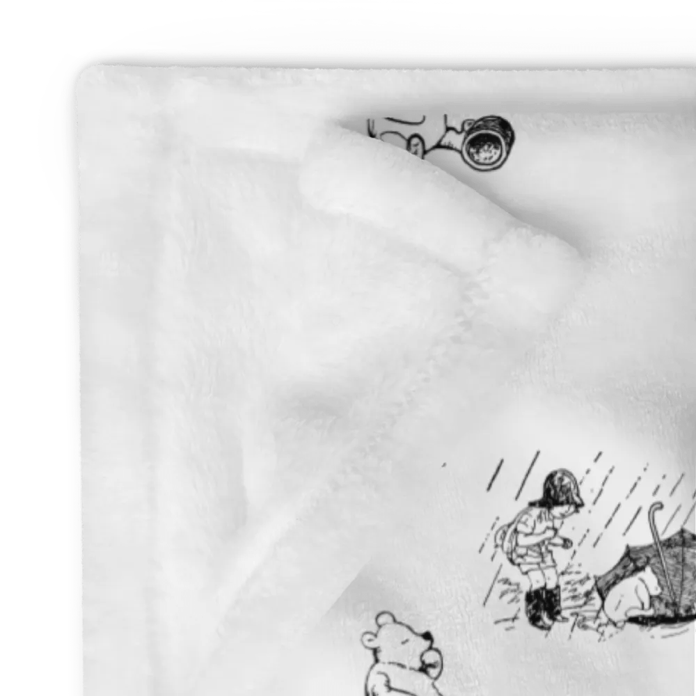 Pooh Bear and Friends Throw Blanket product image (3)