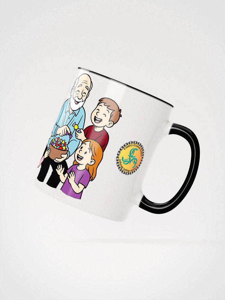 Spoiling Grandkids is my Cardio (Male) 2-Tone Ceramic Mug product image (2)