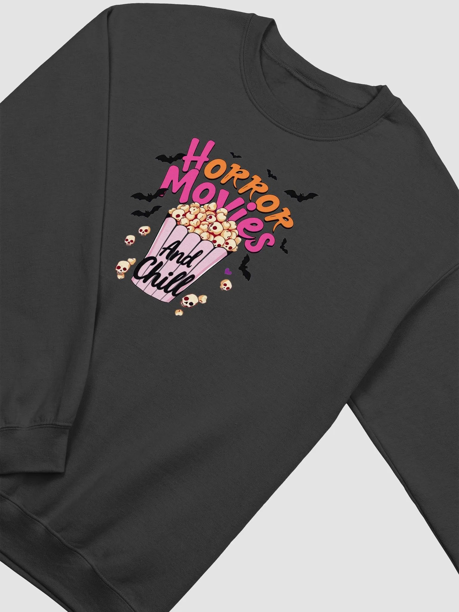Horror Movies And Chill Crewneck Sweatshirt product image (31)