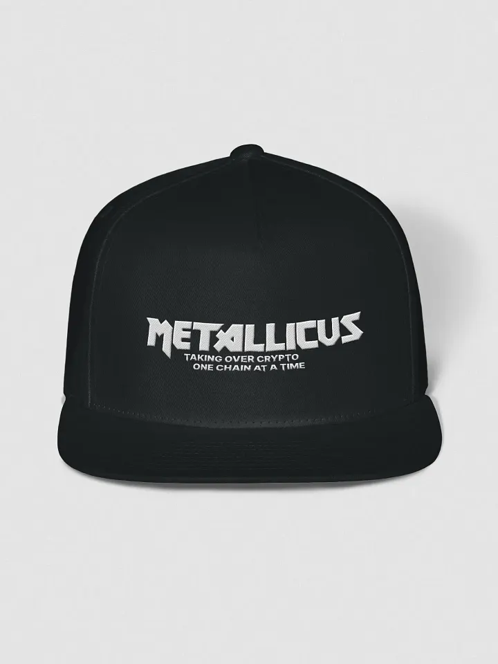 THE UNOFFICIAL METALLICUS TRUCKER HAT [BLACK / RED] product image (2)