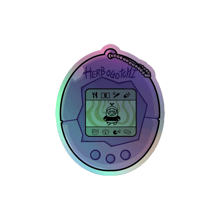 Herbogotchi Holo Sticker product image (2)