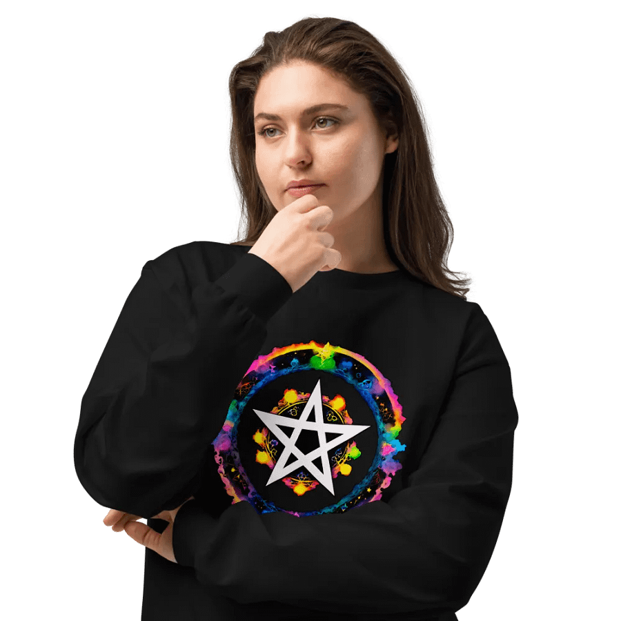 [Pentagram] Unisex Premium Heavyweight Long Sleeve Shirt product image (8)