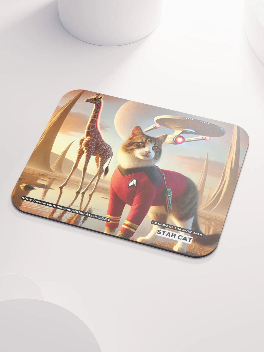 Classic Mouse Pad : Star Cat product image (3)