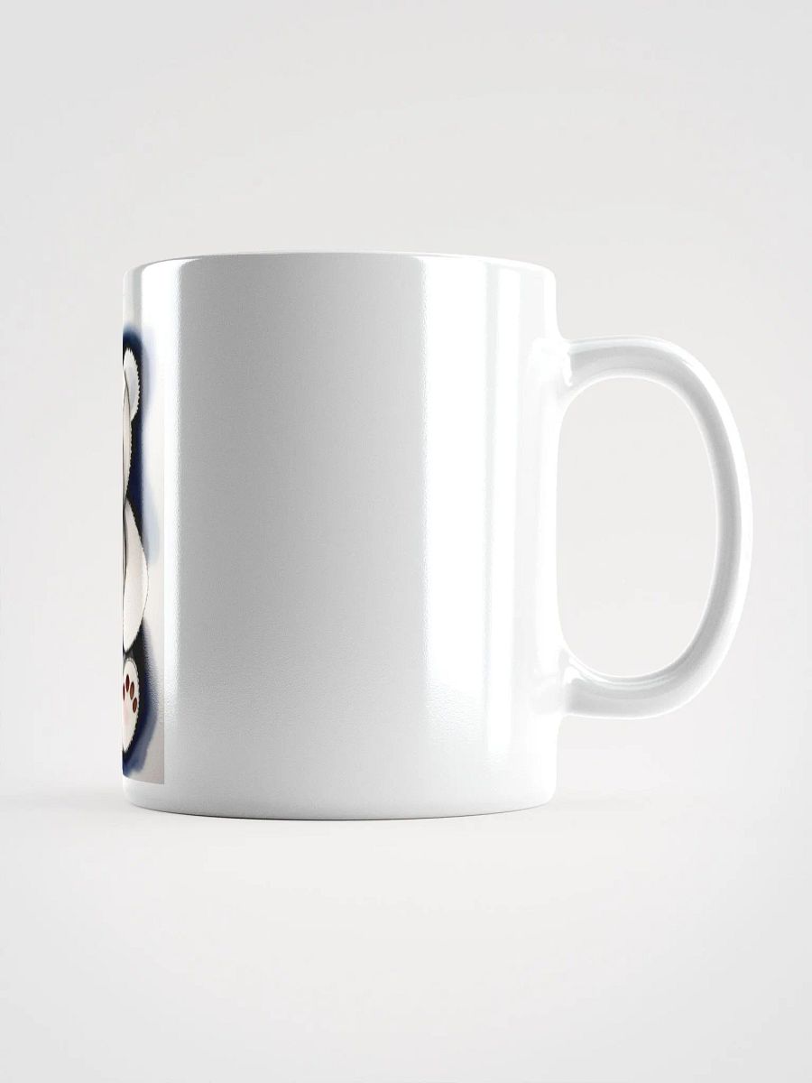 Smiling Teddy Bear White Glossy Mug product image (2)
