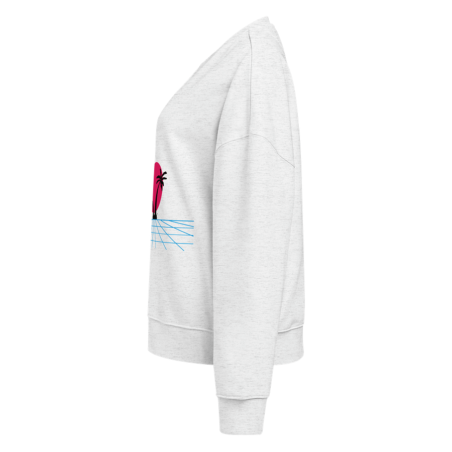 Cyber Sunset Organic Sweatshirt product image (3)