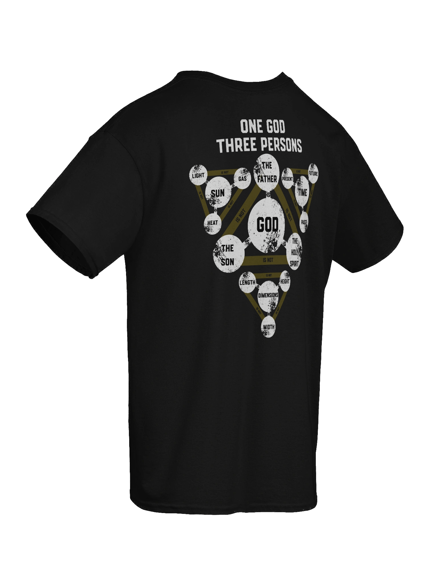 YHWH Heavyweight Tee - 1 God 3 Persons product image (5)