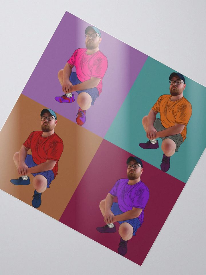 Ninja Warhol Sticker product image (2)
