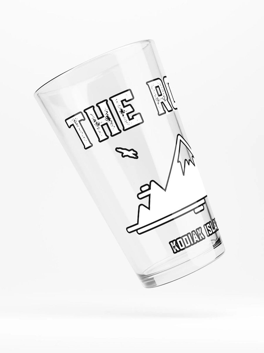 The Rock Pint Glass (White) product image (4)