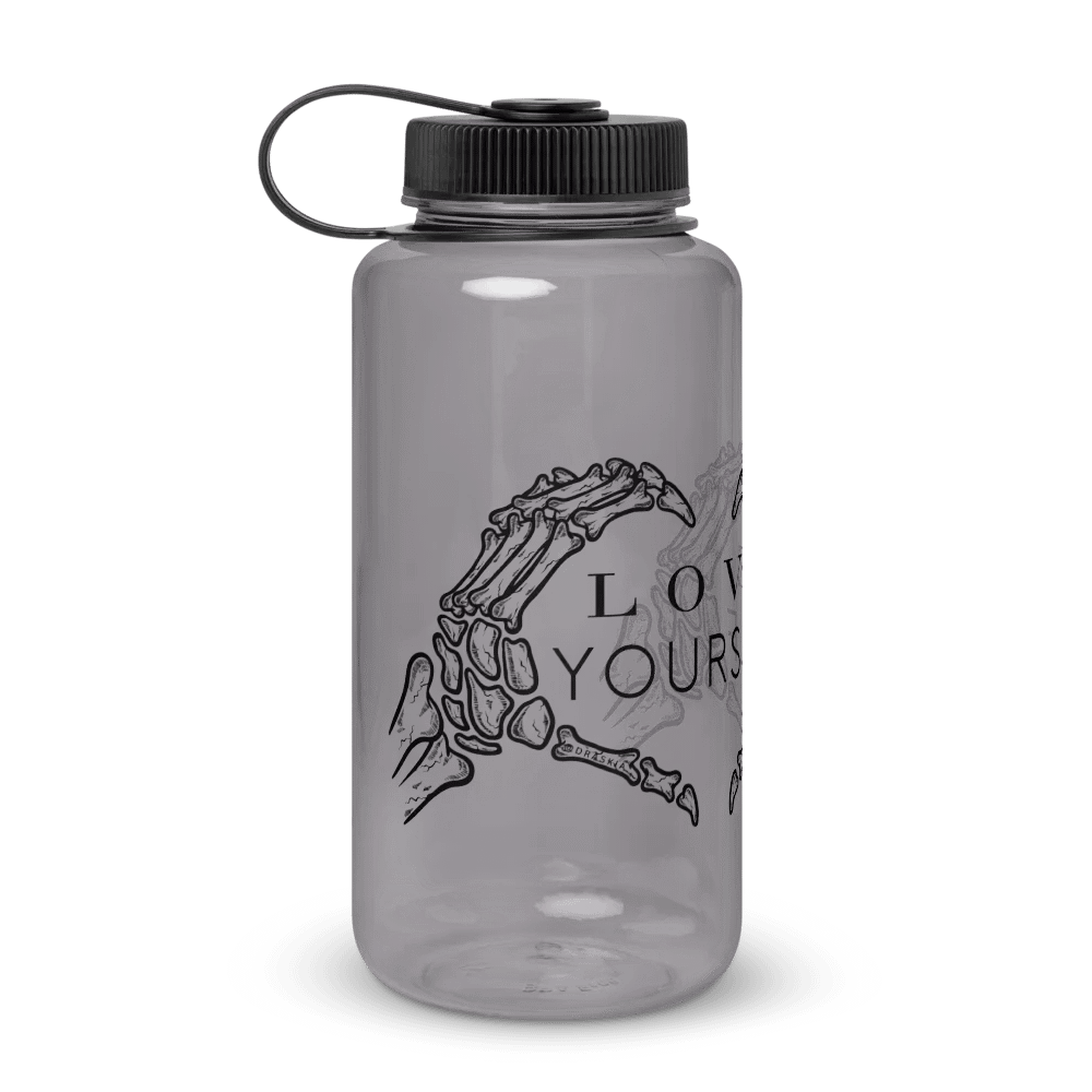 Love Yourself Skelly - Wide Mouth Water Bottle product image (1)