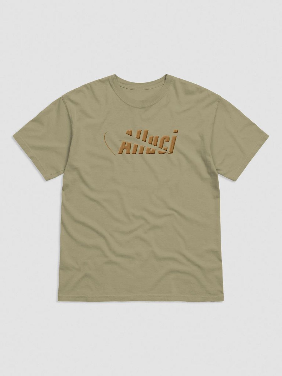 Alluci N1K3 C1TY Mustard Embroidered Tee product image (1)