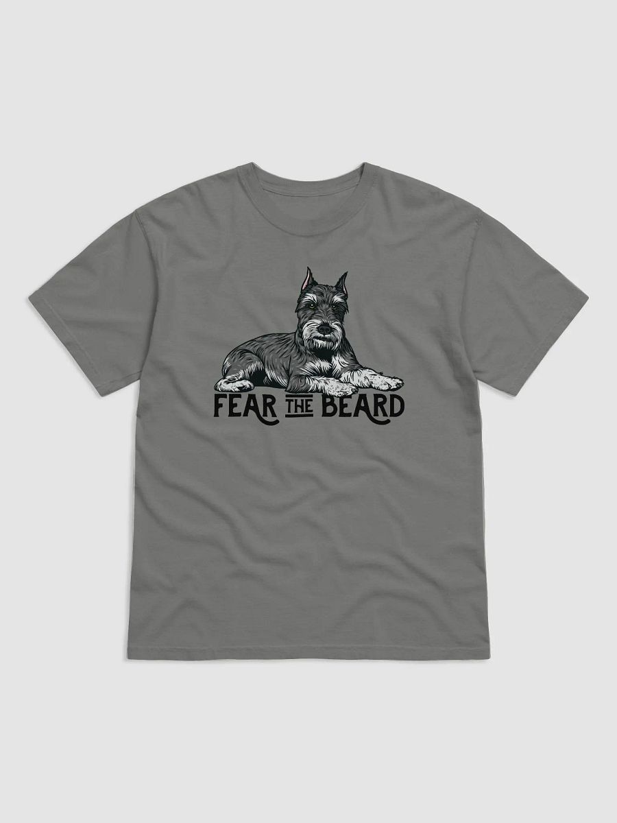 Fear the Beard T-Shirt of a Schnauzer | Funny T-Shirt for Bearded Dog Paw-rents product image (14)