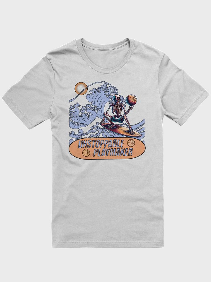 Unstoppable Playmaker Skeleton Basketball T-Shirt product image (36)