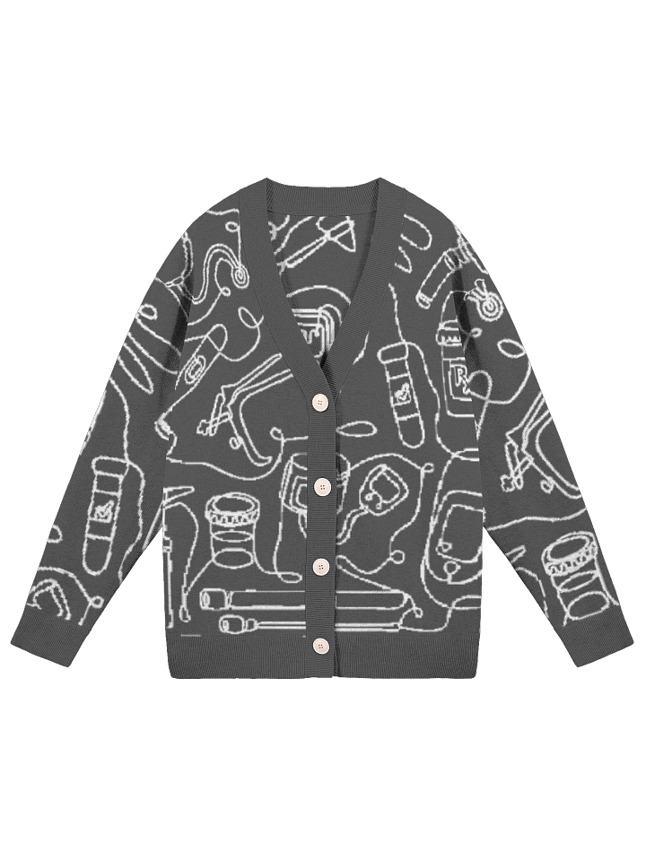 Service Lines (Family Medicine - Charcoal Cardigan) product image (1)