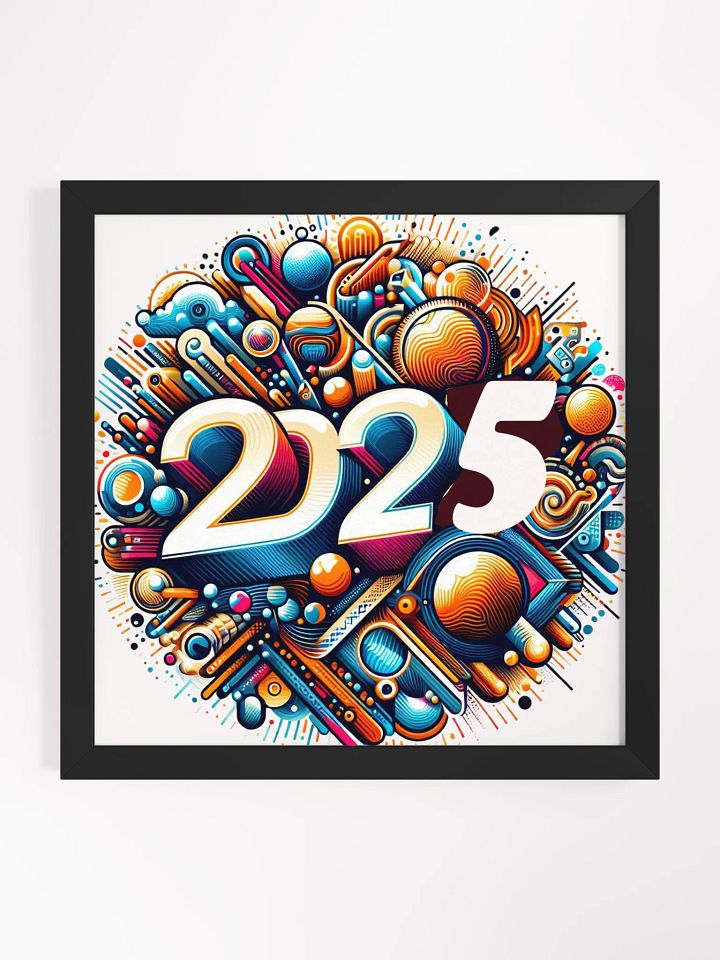 2025 Vision Framed Poster product image (1)
