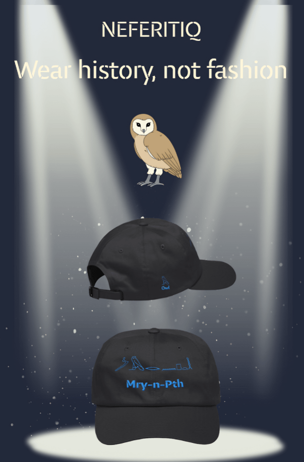 Merneptah | Black Cap | The Silent Throne product image (1)