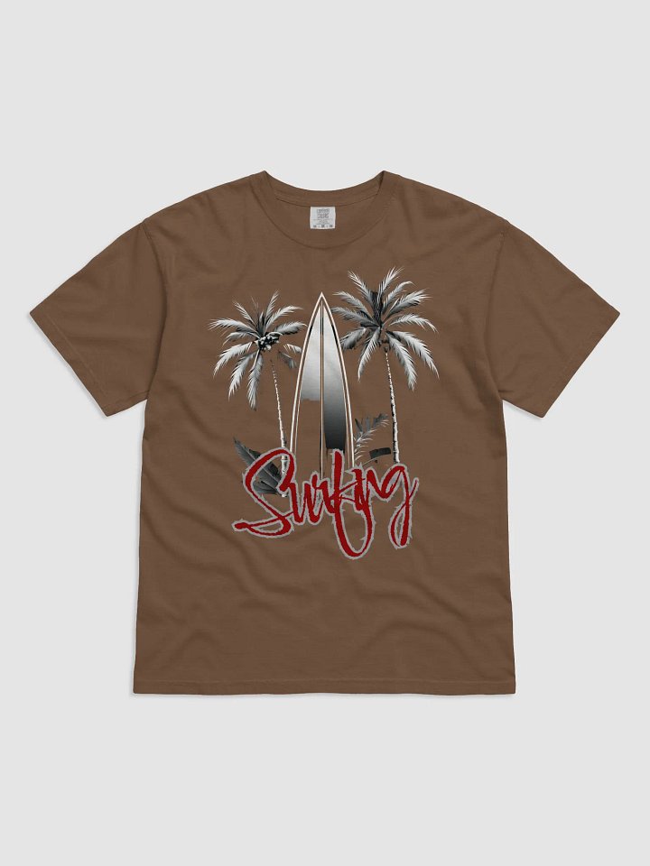 Tropical Surfing Paradise Comfort Color 1717 T-Shirt product image (6)
